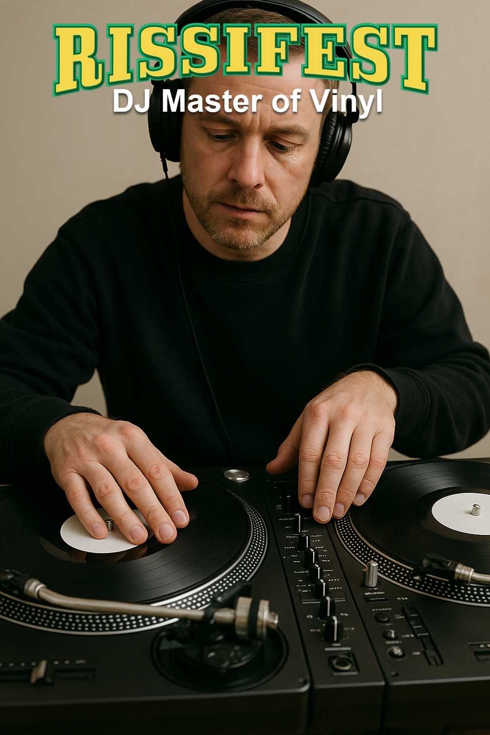 Vinyl DJ at RissiFest
